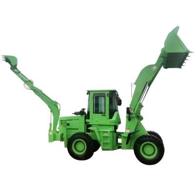 Wildly Used Big Wheel Backhoe Loader Mini Loader With Backhoe