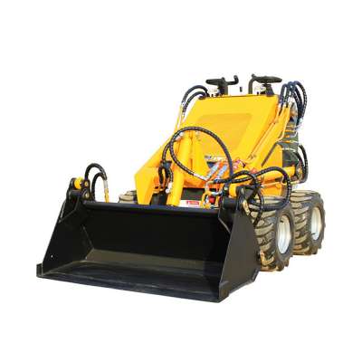 Skid steer loader Wheel Loader China Mini Wolf Customize Long Power Engine Sales Color Bucket Weight Moving Origin