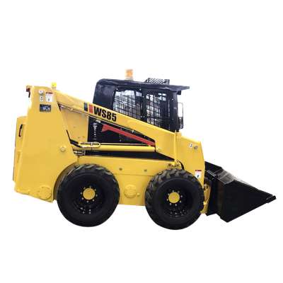 3Ton small skid steer loader new prices hydraulic breaker angle broom for skid steer loader brush  for sale