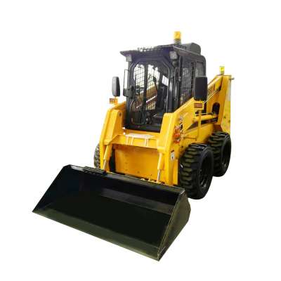 4 in1 skid steer bucket loader with attachments skid steer loader forestry mulcher  For Sale